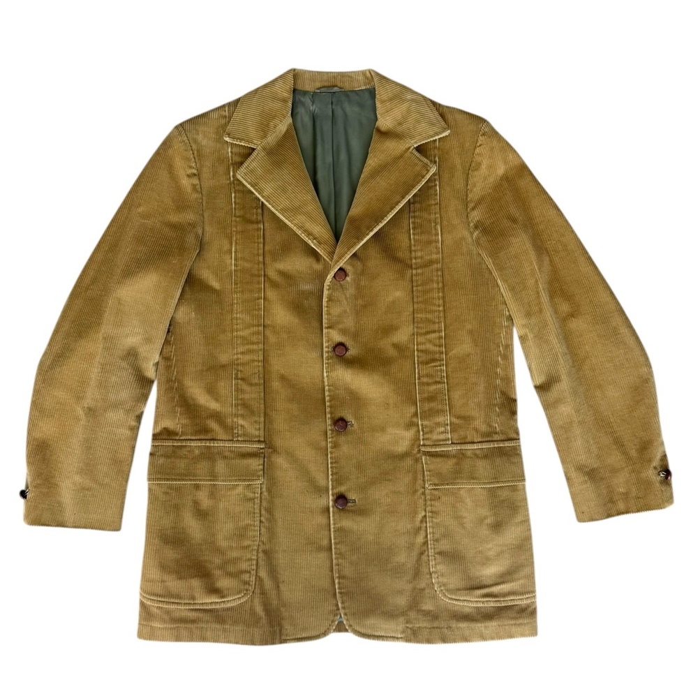 Vintage 1950s LL Bean Corduroy Blazer Jacket Men’s Size 40R